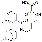 N-butyl-3,5-dimethyl-N-(8-methyl-8-azabicyclo[3.2.1]oct-3-en-3-yl)benz amide, oxalic acid