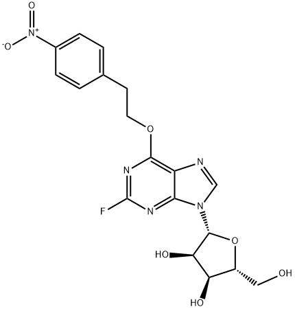 2-Fluoro-6-O-[2-(4-nitrophenyl)ethyl]inosine