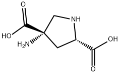 2,4-Pyrrolidinedicarboxylicacid,4-amino-,(2S-trans)-(9CI)