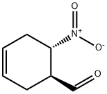 3-Cyclohexene-1-carboxaldehyde, 6-nitro-, (1S-trans)- (9CI)