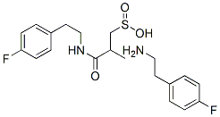2-(4-fluorophenyl)ethanamine, 2-[2-(4-fluorophenyl)ethylcarbamoyl]prop ane-1-sulfinic acid