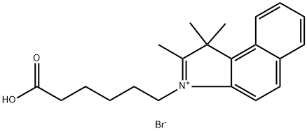 3-(5-羧基戊基)-1,1,2-三甲基-1H-苯并[E]吲哚-3-鎓溴化物