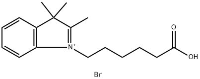 6-(2,3,3-三甲基吲哚-1-鎓-1-基)己酸溴化物