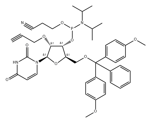 DMT-2||-||-O-PROPARGYL-U-CE-PHOSPHORAMIDITE