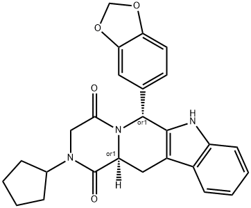 N-Desmethyl-N-cyclopentyl cis-ent-Tadalafil