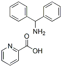 diphenylmethanamine, pyridine-2-carboxylic acid