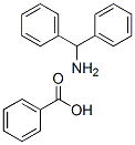 benzoic acid, diphenylmethanamine