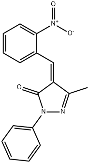 5-Methyl-4-(2-nitro-benzylidene)-2-phenyl-2,4-dihydro-pyrazol-3-one