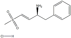 Methyl (E)-(3S)-3-amino-4-phenylbut-1-enyl sulfone hydrochloride