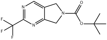 Tert-Butyl2-(Trifluoromethyl)-5H-pyrrolo[3,4-d]pyrimidine-6(7H)-carboxylate