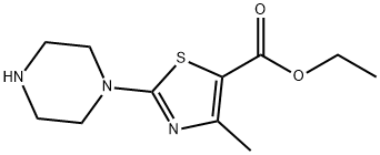 4-甲基-2-(1-哌嗪基)-5-三唑羧酸乙酯