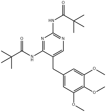 N,N-(5-(3,4,5-三甲氧苄基)嘧啶-2,4-叉基)二(2,2-二甲基丙酰胺)