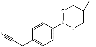 2-(4-(5,5-二甲基-1,3,2-二氧杂硼杂环-2-基)苯)乙腈
