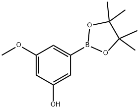 3-甲氧基-5-(4,4,5,5-四甲基-1,3,2-二噁硼烷-2-基)苯酚