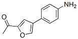Ethanone, 1-[4-(4-aminophenyl)-2-furanyl]- (9CI)