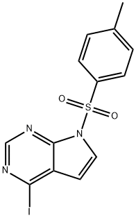 4-碘-7-[(4-甲苯基)磺酰基]-7H-吡咯并[2,3-D]嘧啶