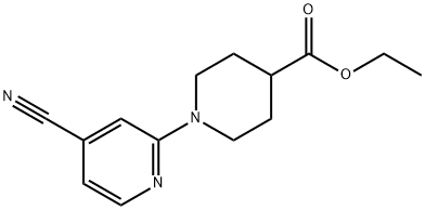 ETHYL 1-(4-CYANOPYRID-2-YL)PIPERIDINE-4-CARBOXYLATE