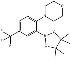 2-MORPHOLINO-5-TRIFLUOROMETHYLPHENYLBORONIC ACID, PINACOL ESTER