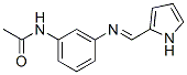 Acetamide,  N-[3-[(1H-pyrrol-2-ylmethylene)amino]phenyl]-