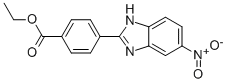 4-(5-NITRO-1H-BENZIMIDAZOL-2-YL)BENZOIC ACID ETHYL ESTER