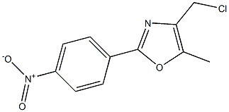4-(氯甲基)-5-甲基-2-(4-硝基苯基)噁唑