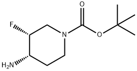 (3R,4S)-N-BOC-3-氟-4-胺基哌啶