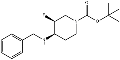 (3S,4R)-4-(苄基氨基)-3-氟哌啶-1-羧酸叔丁酯