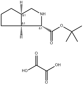 (1S,3AR,6AS)-八氢环戊烷并[C]吡咯-1-羧酸叔丁酯草酸盐