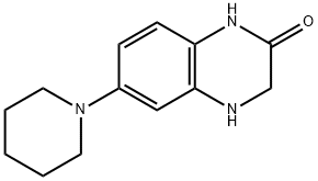 2(1H)-Quinoxalinone,  3,4-dihydro-6-(1-piperidinyl)-