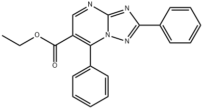 ethyl 2,7-diphenyl[1,2,4]triazolo[1,5-a]pyrimidine-6-carboxylate