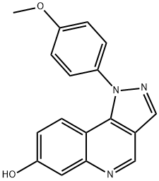 1H-Pyrazolo[4,3-c]quinolin-7-ol, 1-(4-Methoxyphenyl)-