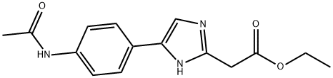 5-[4-(乙酰氨基)苯基]-1H-咪唑-2-乙酸乙酯
