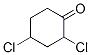 Cyclohexanone,  2,4-dichloro-
