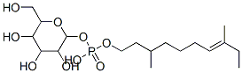 3,8-dimethyldec-7-enyl [3,4,5-trihydroxy-6-(hydroxymethyl)oxan-2-yl] hydrogen phosphate