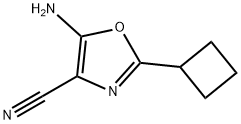 4-Oxazolecarbonitrile,  5-amino-2-cyclobutyl-
