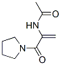 Acetamide,  N-[1-(1-pyrrolidinylcarbonyl)ethenyl]-