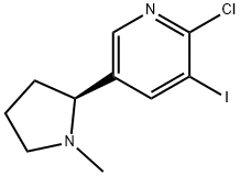 2-Chloro-3-iodo-5-[(2S)-1-Methyl-2-pyrrolidinyl]-pyridine