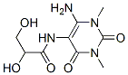 Propanamide,  N-(6-amino-1,2,3,4-tetrahydro-1,3-dimethyl-2,4-dioxo-5-pyrimidinyl)-2,3-dihydroxy-