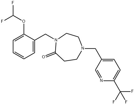 4-(2-PHENYLETHYL)-1-([6-(TRIFLUOROMETHYL)PYRIDIN-3-YL]METHYL)-1,4-DIAZEPAN-5-ONE