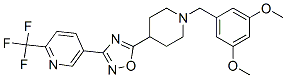 5-(5-[1-(3,5-DIMETHOXYBENZYL)PIPERIDIN-4-YL]-1,2,4-OXADIAZOL-3-YL)-2-(TRIFLUOROMETHYL)PYRIDINE