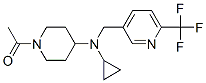 1-ACETYL-N-CYCLOPROPYL-N-([6-(TRIFLUOROMETHYL)PYRIDIN-3-YL]METHYL)PIPERIDIN-4-AMINE