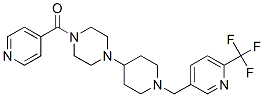 1-ISONICOTINOYL-4-(1-([6-(TRIFLUOROMETHYL)PYRIDIN-3-YL]METHYL)PIPERIDIN-4-YL)PIPERAZINE
