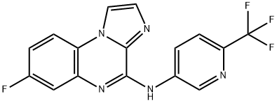 7-FLUORO-N-[6-(TRIFLUOROMETHYL)PYRIDIN-3-YL]IMIDAZO[1,2-A]QUINOXALIN-4-AMINE