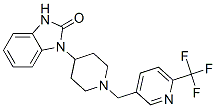 1-(1-([6-(TRIFLUOROMETHYL)PYRIDIN-3-YL]METHYL)PIPERIDIN-4-YL)-1,3-DIHYDRO-2H-BENZIMIDAZOL-2-ONE