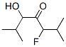 4-Heptanone,  3-fluoro-5-hydroxy-2,6-dimethyl-