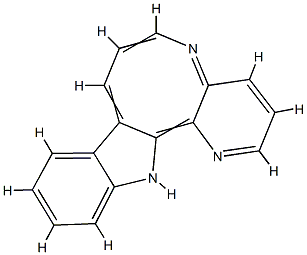1H-Pyrido[3,2:2,3]azocino[4,5-b]indole  (9CI)