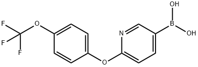 6-(4-(trifluoromethoxy)phenoxy)pyridin-3-ylboronic acid