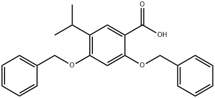 2,4-dibenzyloxy-5-isopropylbenzoic acid