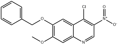 6-(benzyloxy)-4-chloro-7-methoxy-3-nitroquinoline