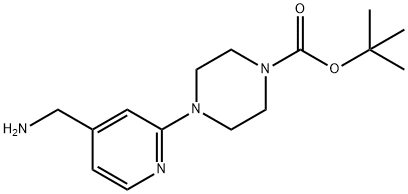 4-[4-(氨基甲基)吡啶-2-基]哌嗪-1-羧酸叔丁酯